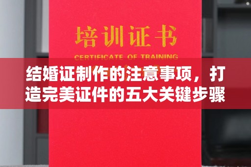 古城结婚证制作的注意事项，打造完美证件的五大关键步骤
